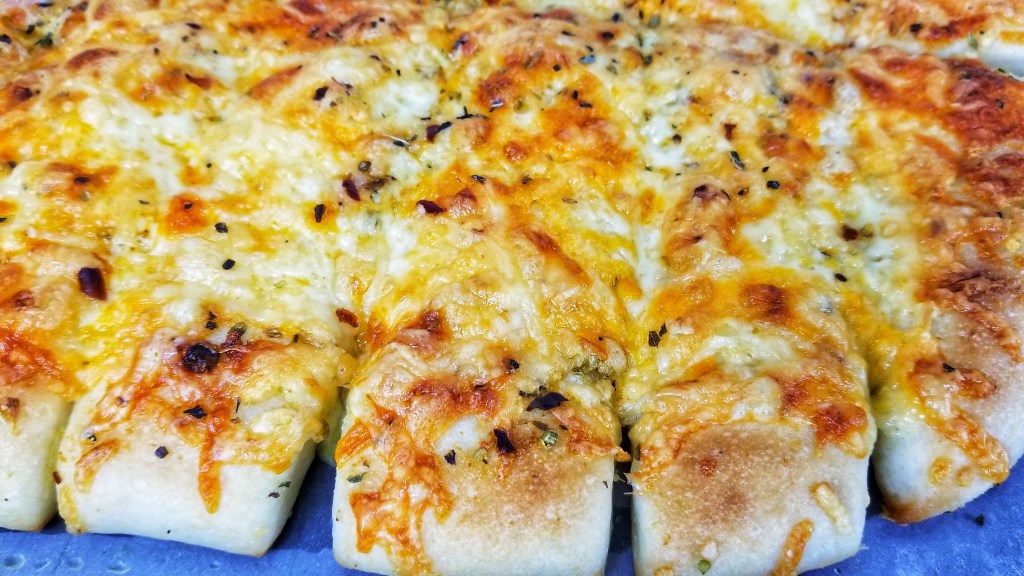 Cheesy Garlic Breadsticks