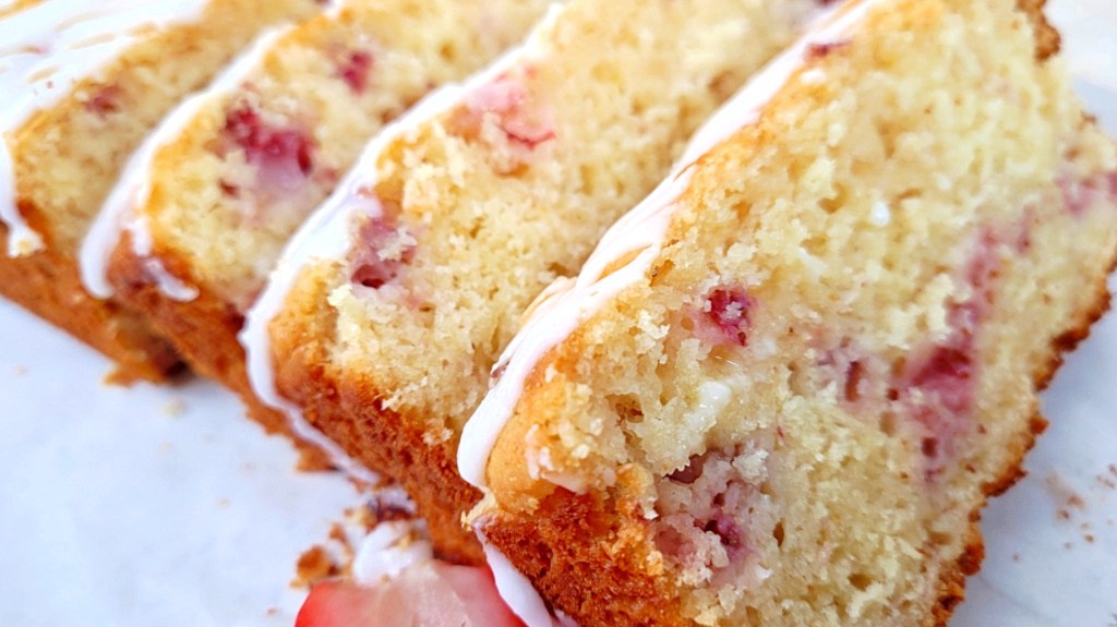 Fresh Strawberry Lemon Loaf