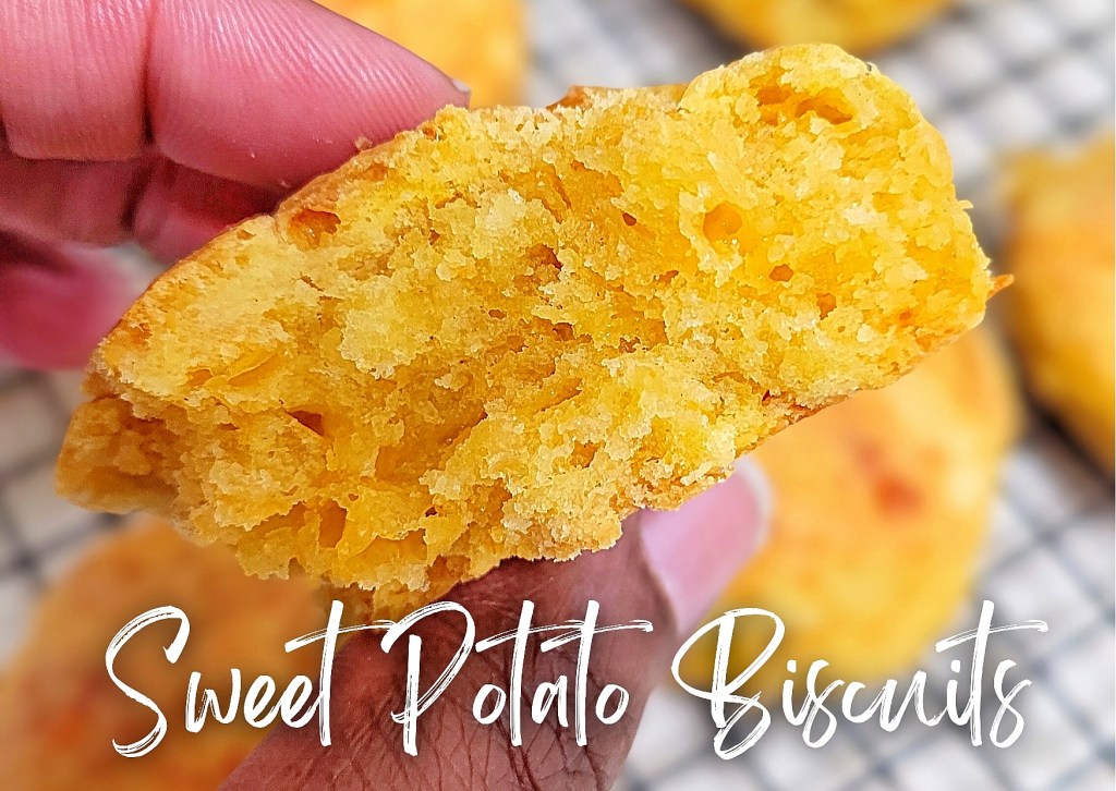Fall-Inspired Bake: Sourdough Sweet Potato Cheddar Biscuits | Fluffy &&nbsp;Savoury